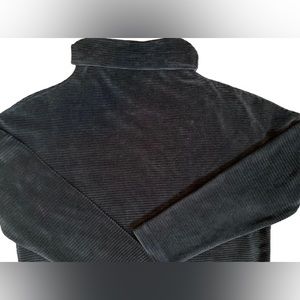 Black Velour Turtleneck